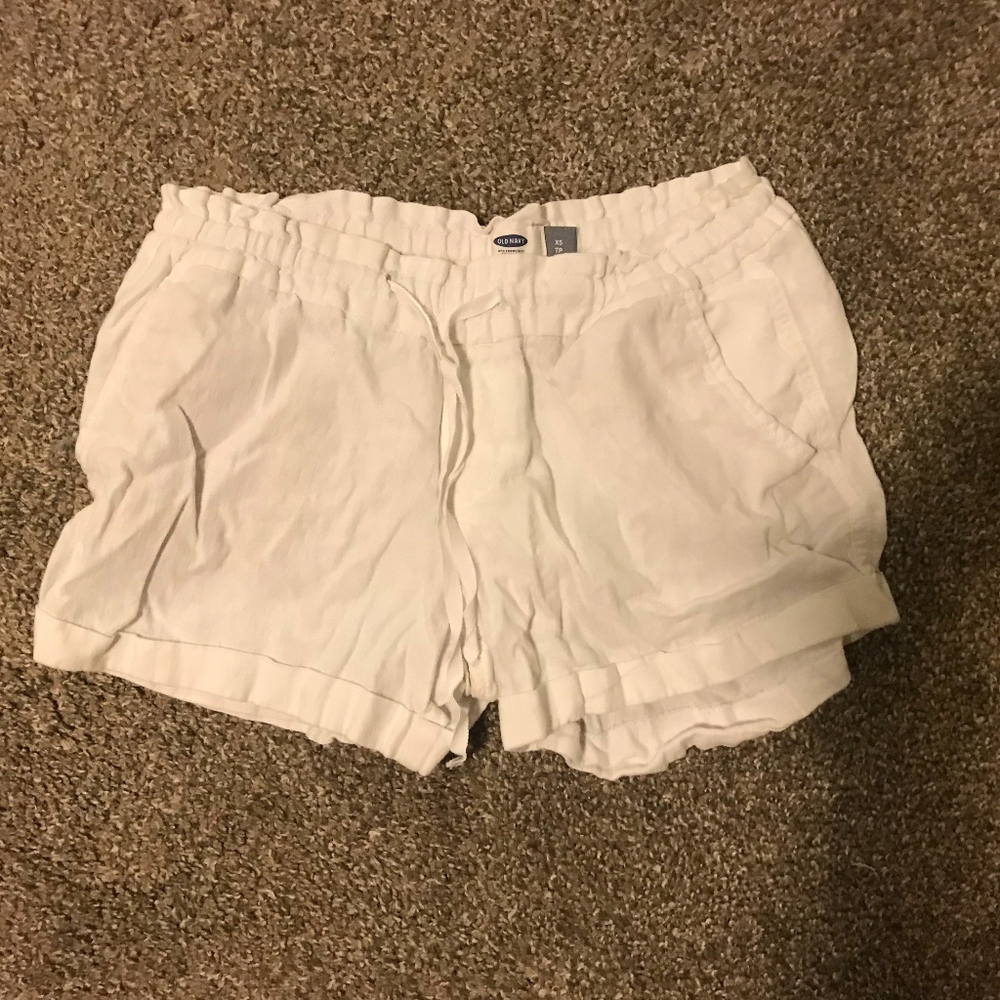 White Shorts